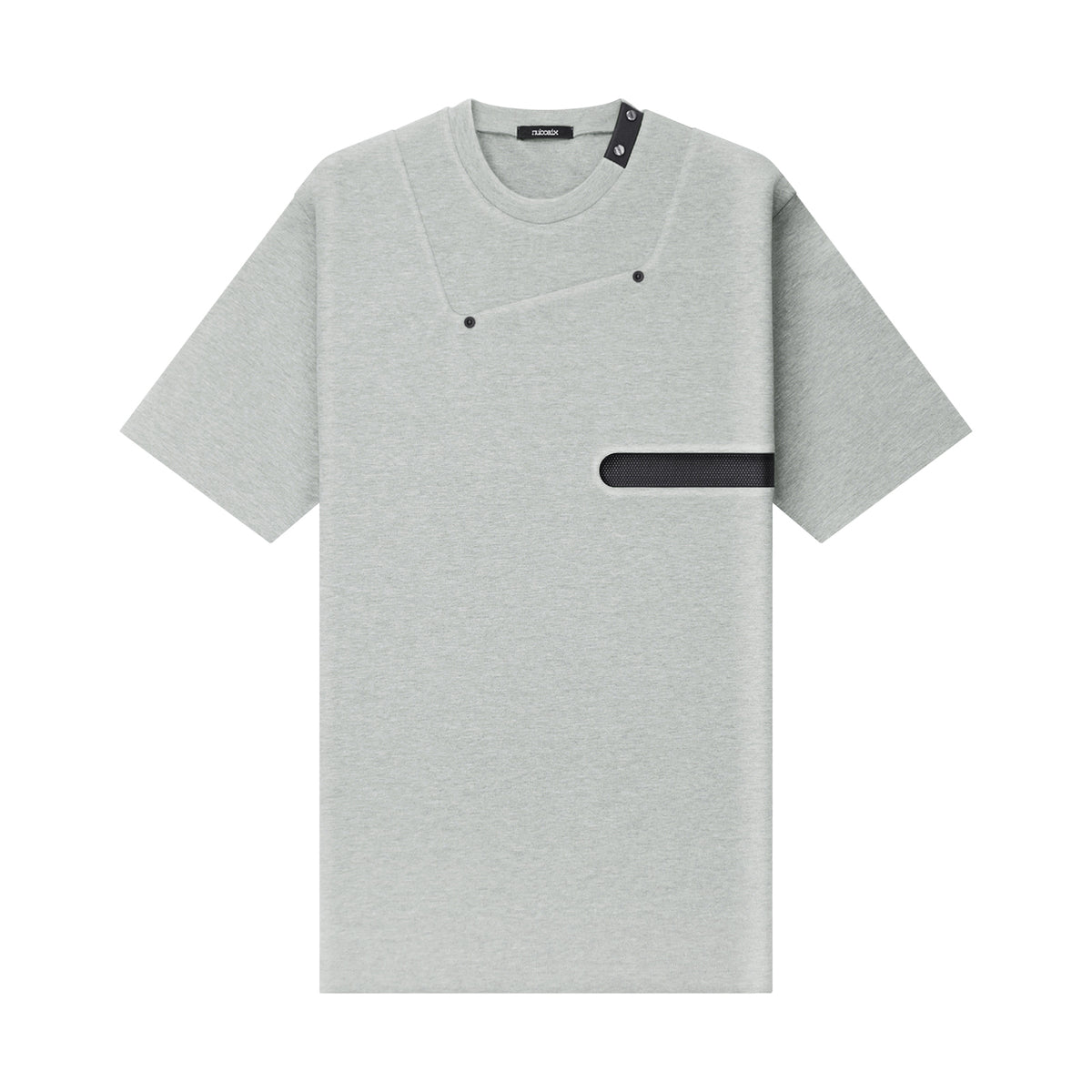 Technical Pocket with Trim Tee [Light Grey]