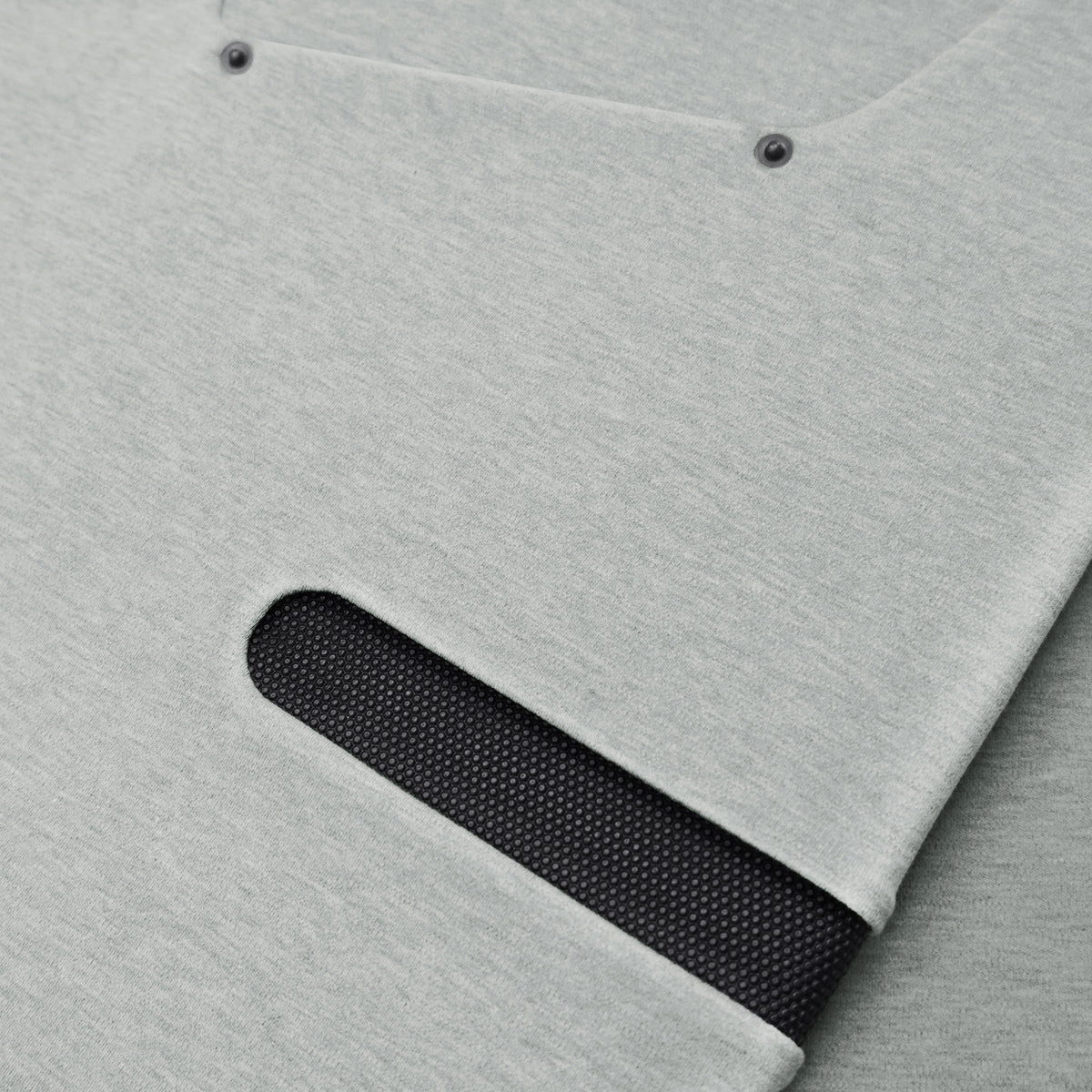 Technical Pocket with Trim Tee [Light Grey]