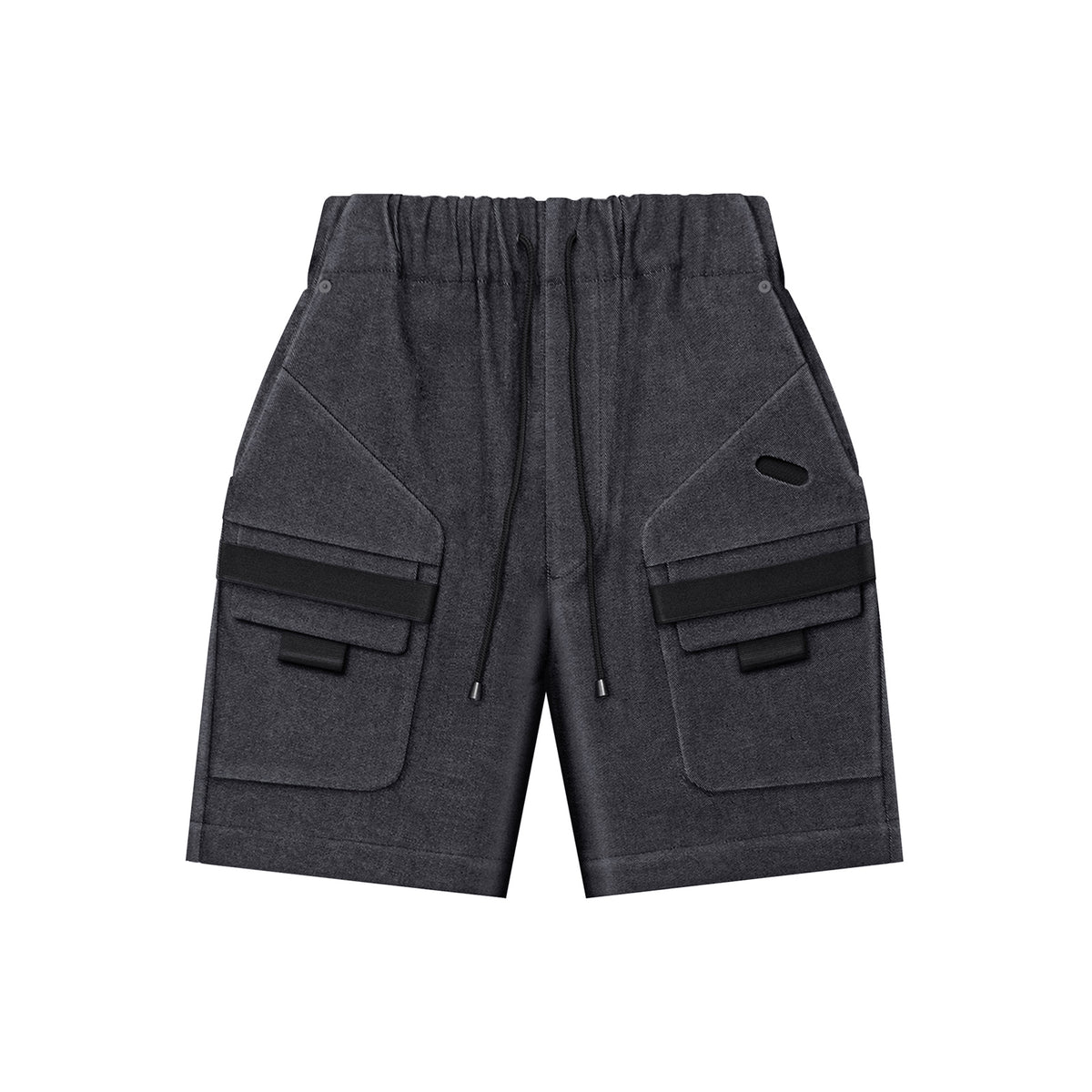 Denim Shorts [Black]