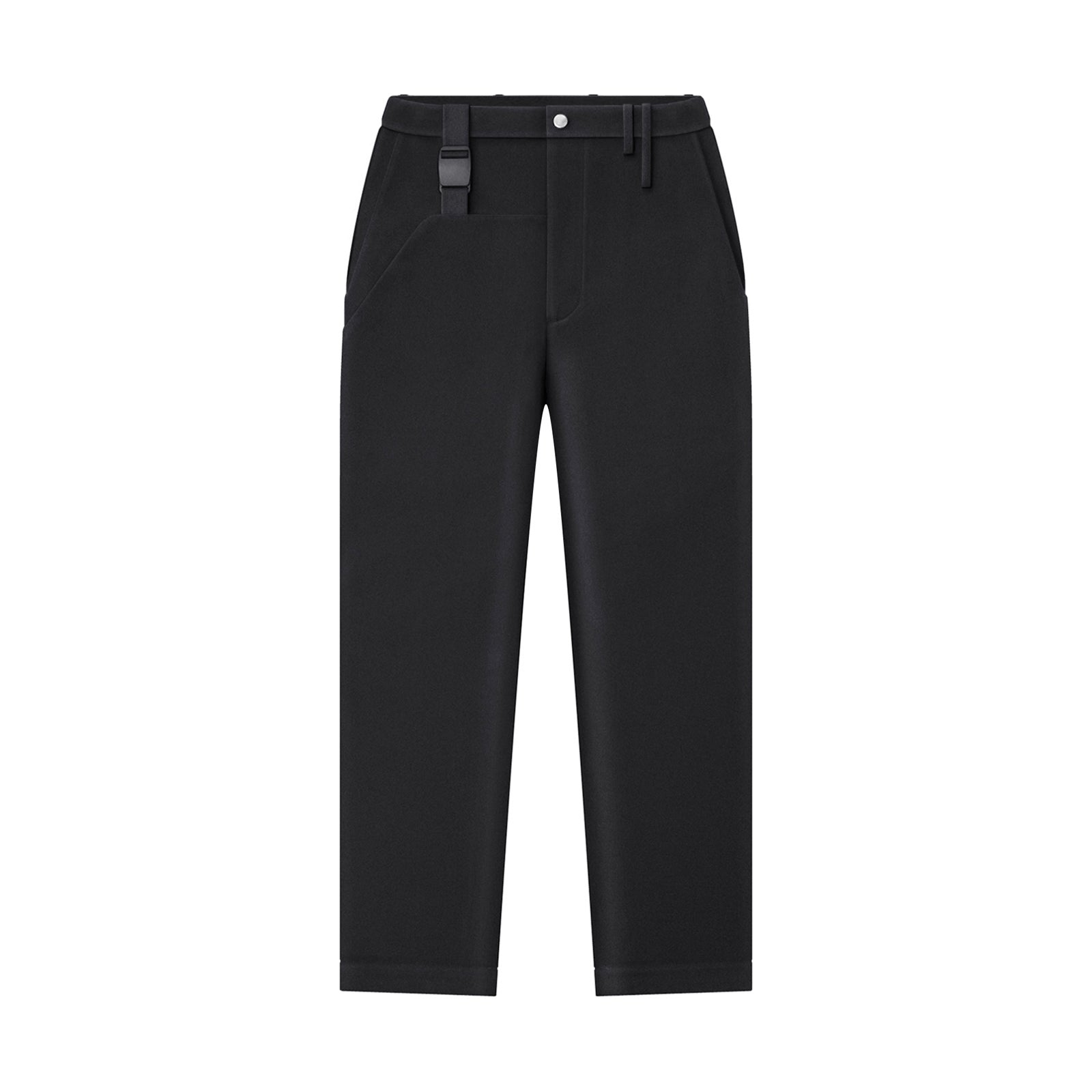 Clasp Pocket Pants [Black] - Nuboaix