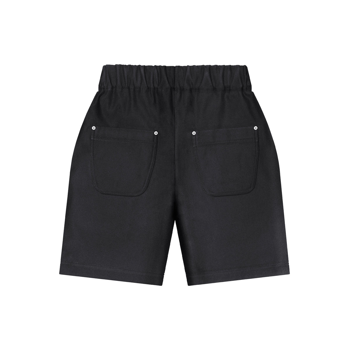 Panel Pocket Shorts [Black]
