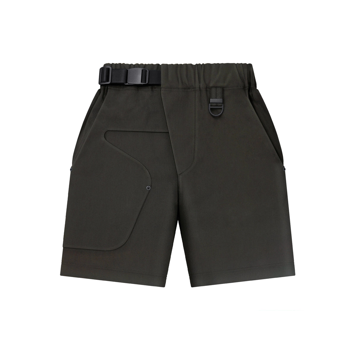 Panel Pocket Shorts [Olive Brown]