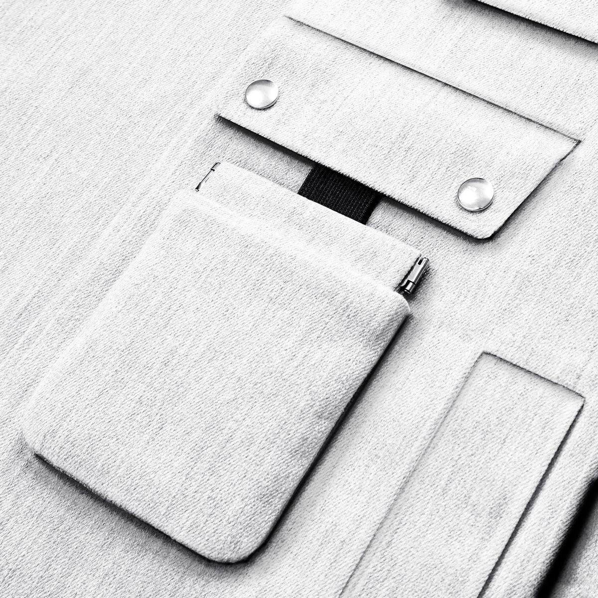 Multi Pocket Work Jacket [Grey]